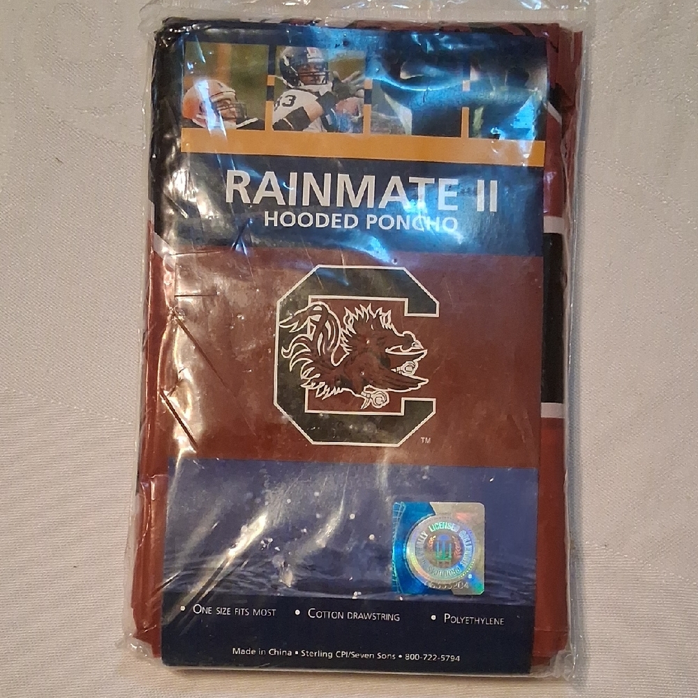 Rainmate II Hooded Poncho with Logo